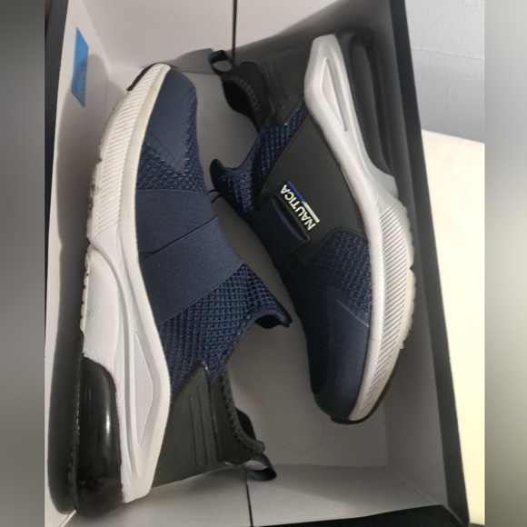 Nautica Blue and Black Slip-On Sneakers - Picture 2 of 8